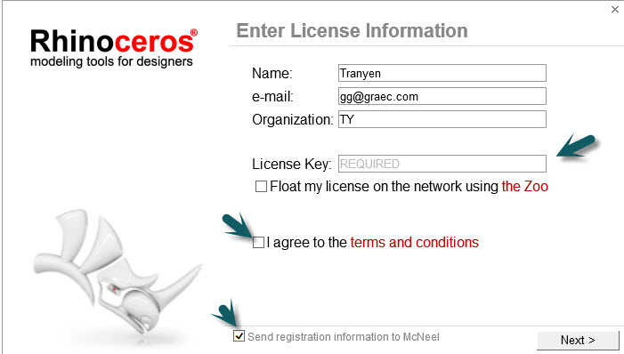 rhino 3d student license